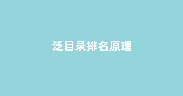 seo搜索排名优化